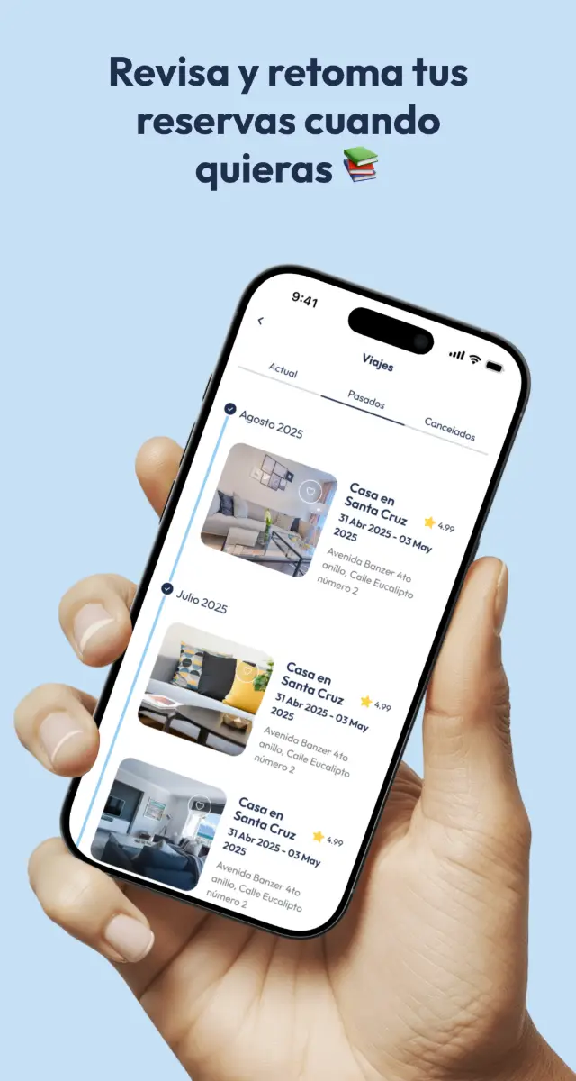 Hospédate — your trips